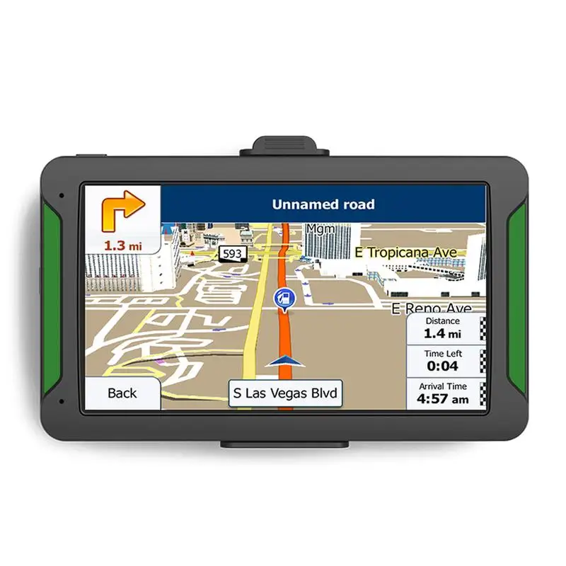 

7 Inch HD GPS Navigator Car Navigator With Lifetime Maps Spoken GPS Navigator System Support FM Transmission Black Fast Delivery