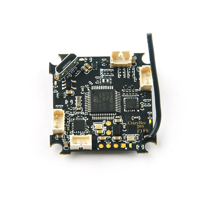 

Crazybee F3FS PRO Flight Controller w Internal 4in1 ESC OSD Current Sensor 1-2S Brushless Flysky Receiver for Tiny Whoop Drone