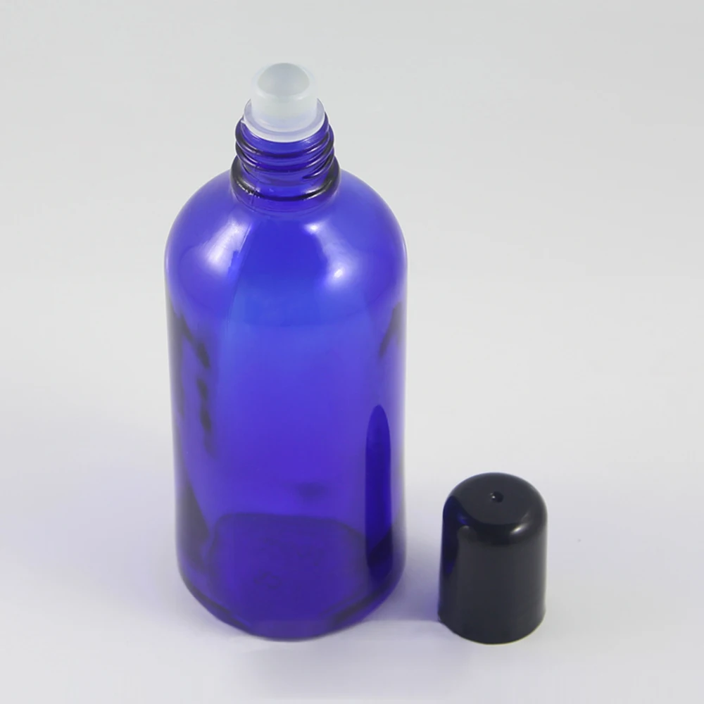Китай поставщиков стекло ролл на бутылке с шариком ролика 100 мл, пустые эфирные масла контейнер упаковки для макияжа многоразового
