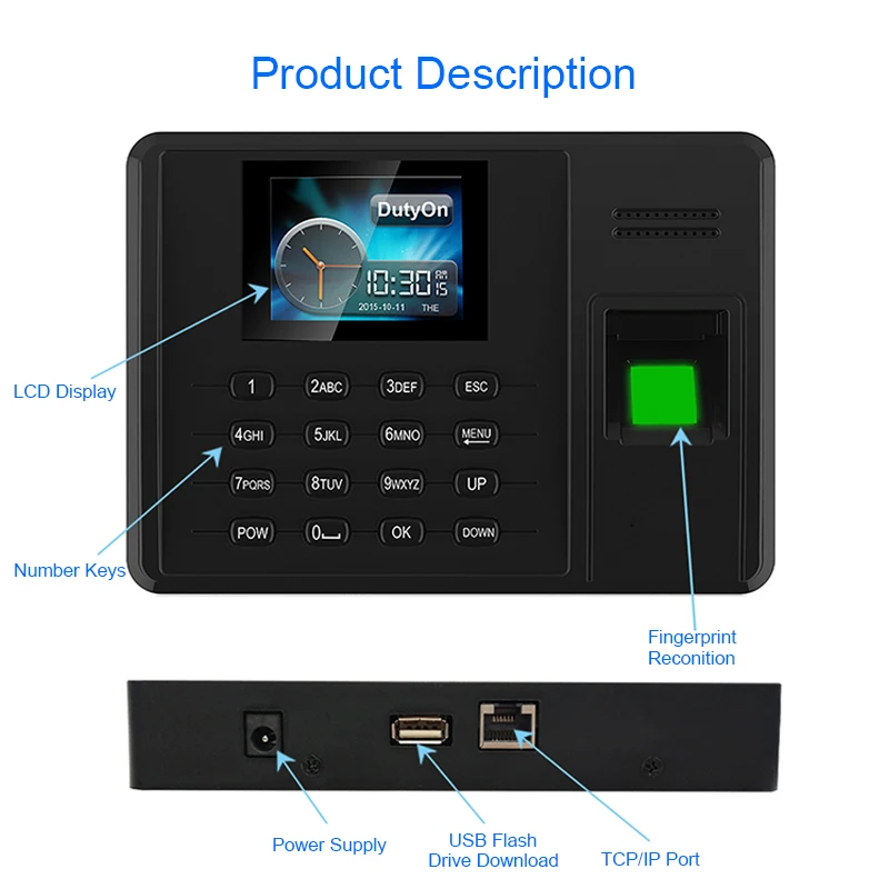 Eseye отпечатков пальцев биометрическая система посещаемости USB считыватель отпечатков пальцев офисные часы рекордер посещаемости сотрудников устройство