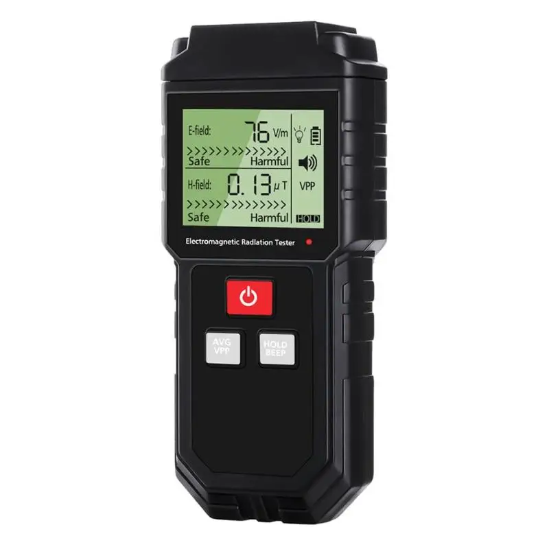 

Electromagnetic Field Radiation Tester EMF Meter Handheld Counter Digital Dosimeter LCD Detector Measurement for Computer Phone