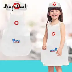 MagiDeal Лидер продаж детские, для малышей Дети Притворяться доктор одежда медсестры шляпа роль Игровая приставка модель развивающие игрушки