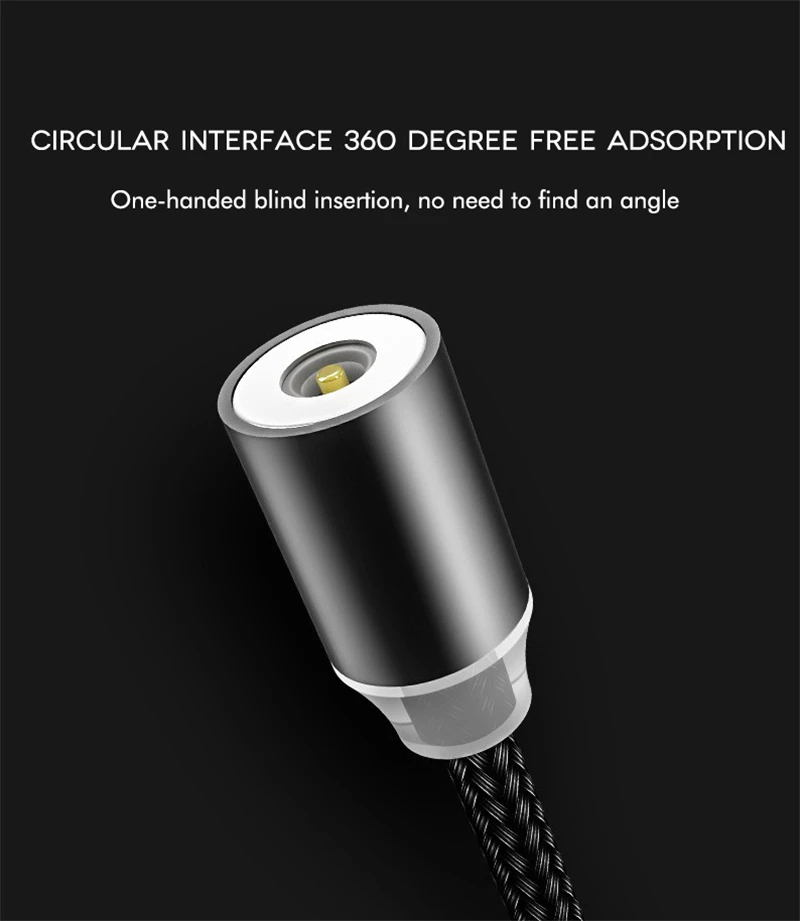 درجة المغناطيسي كابل شحن ل فون X XS سريع شحن المصغّر usb نوع C البيانات USB-C كابل ل شاحن هاتف محمول يعمل بنظام تشغيل أندرويد كابلات