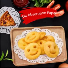 180 шт. Кухня Еда масло поглощающая бумага торт закуска жареная курица выпечка бумага лоток для выпечки печь масло поглощающая бумага коврик