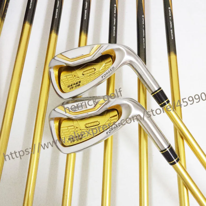 Новый Мужской Гольф клуб HONMA Beres IS 06 Golf Iron Gold 4 11AW.SW/набор из 10 шт. железа с
