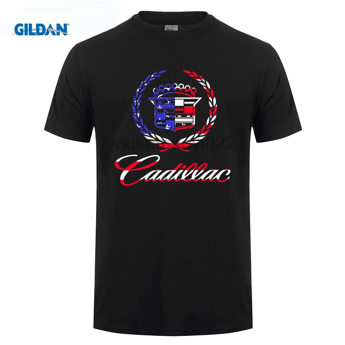 Винтажная Футболка GILDAN Cadillac | Мужская одежда