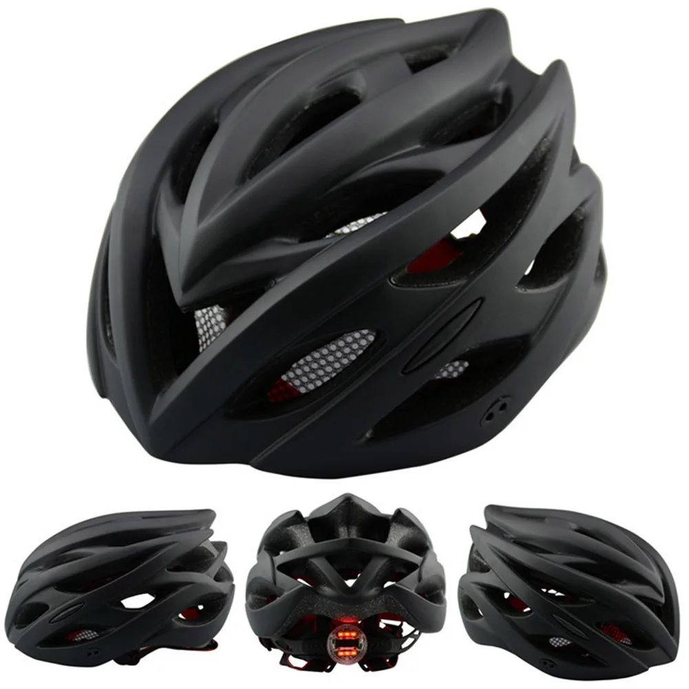 

55-61cm Bike Helmet Cycling MTB Bbicycle Light Helmet Ultralight Cycling Bike Safety Hat Helmet with Light For Bike Accessories