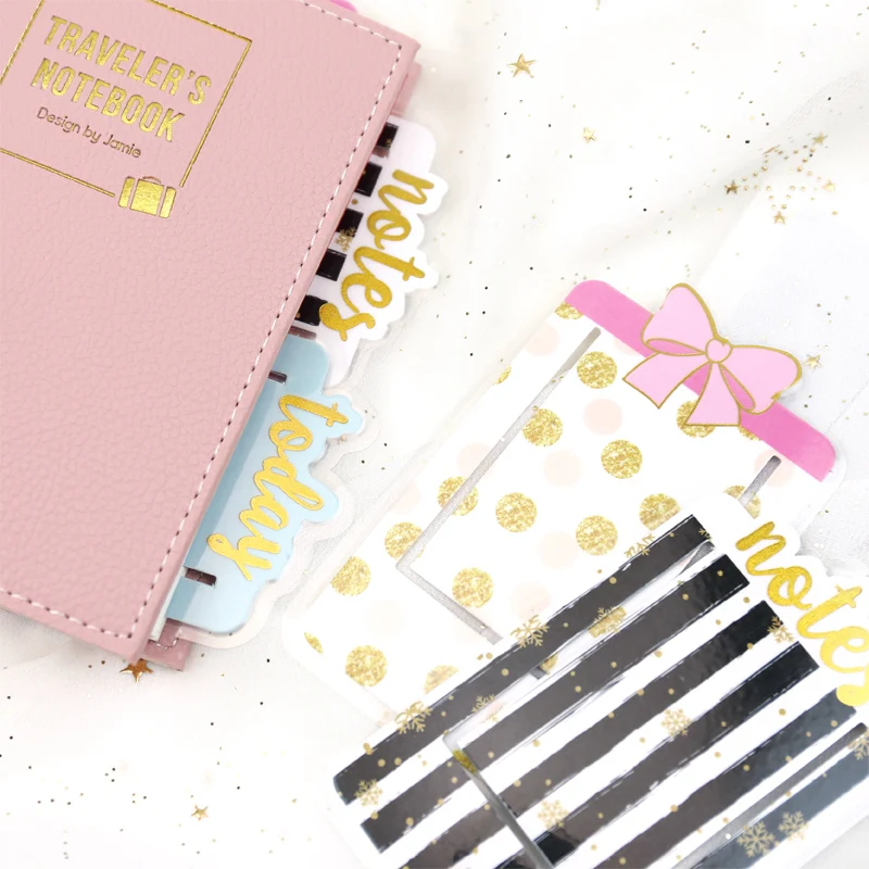 MyPretties TODAY/NOTES/BOWS индексные разделители для фотопластиковой герметичной
