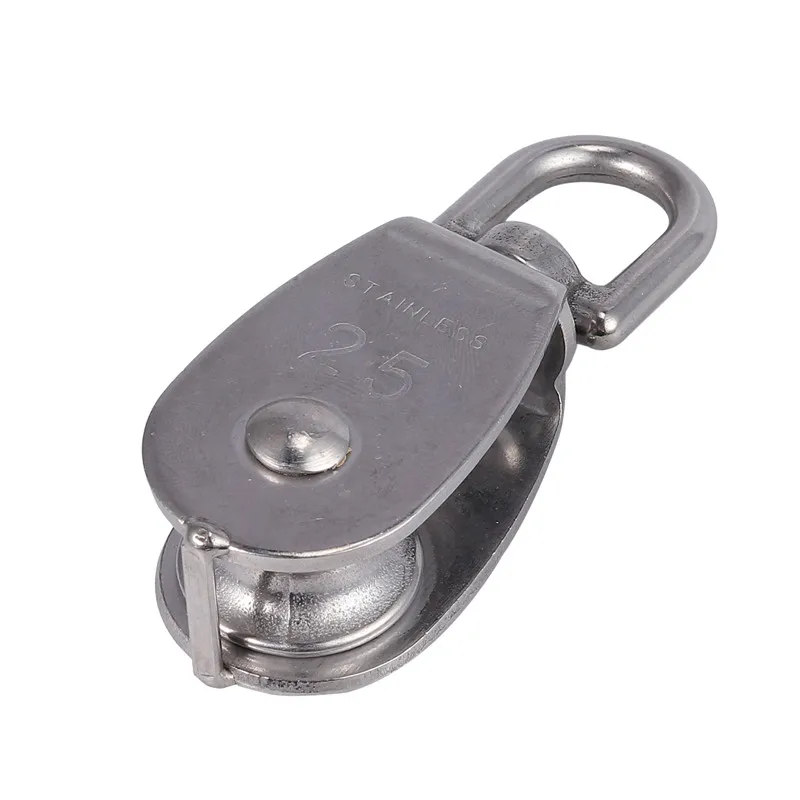 Neoteck 4 шт. из нержавеющей стали M25 стальной проволочный шкив сверхпрочный