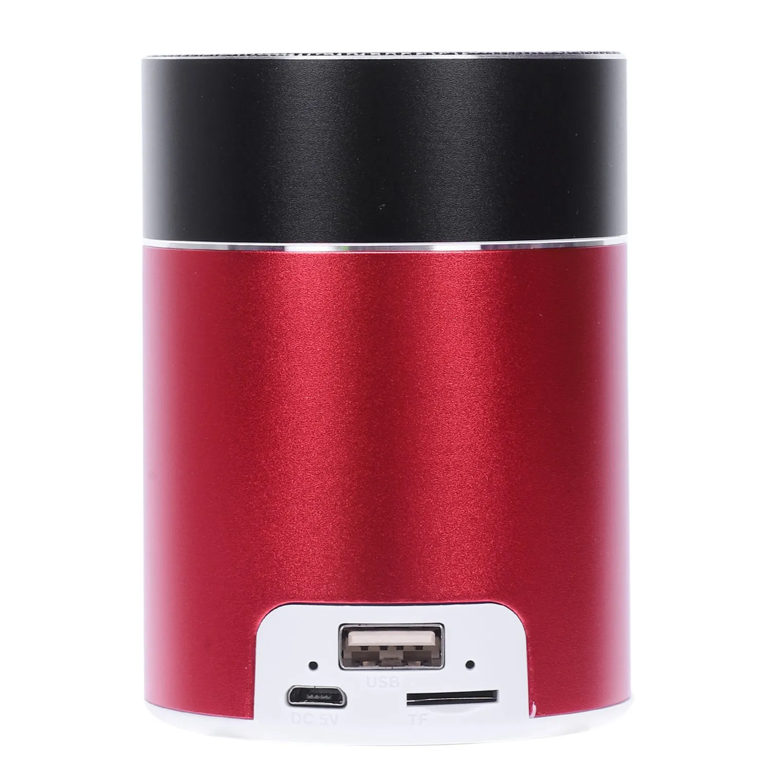 

HR121 Wireless Portable Wireless Bluetooth Speaker Mobile Phone Bracket Shake To Change Song Support Inserting Card, Red