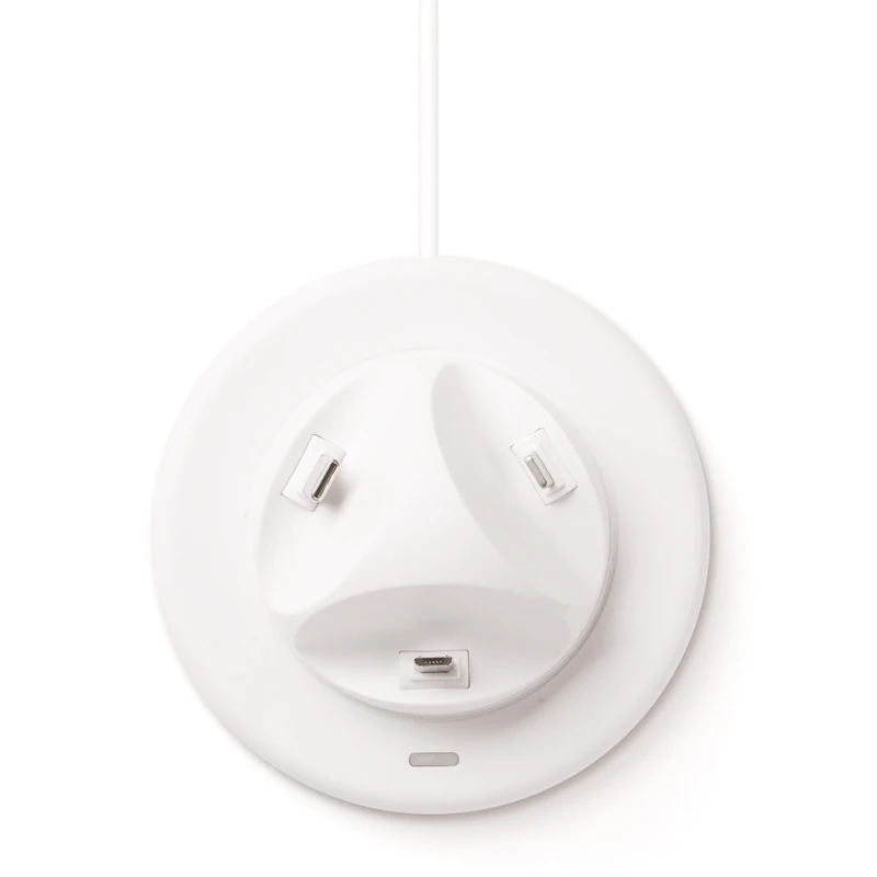 

Usb To 3 In 1 Mobile Phone Charging Sation For Apple Android Type-C Multifunction Rotating Desktop Base