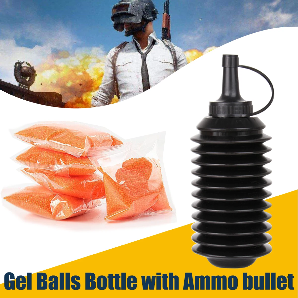 

Gel Ball Bullet Bottle Wiht Ammo Bead For Pistol Water Outdoor Toy