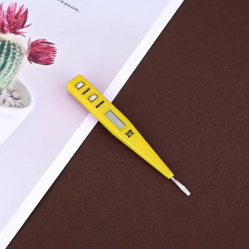 

Digital Non-contact Socket Wall AC/ DC Electric Voltage Meter Pen Circuit Detector Induction Voltage Tester Pen Voltage Meters