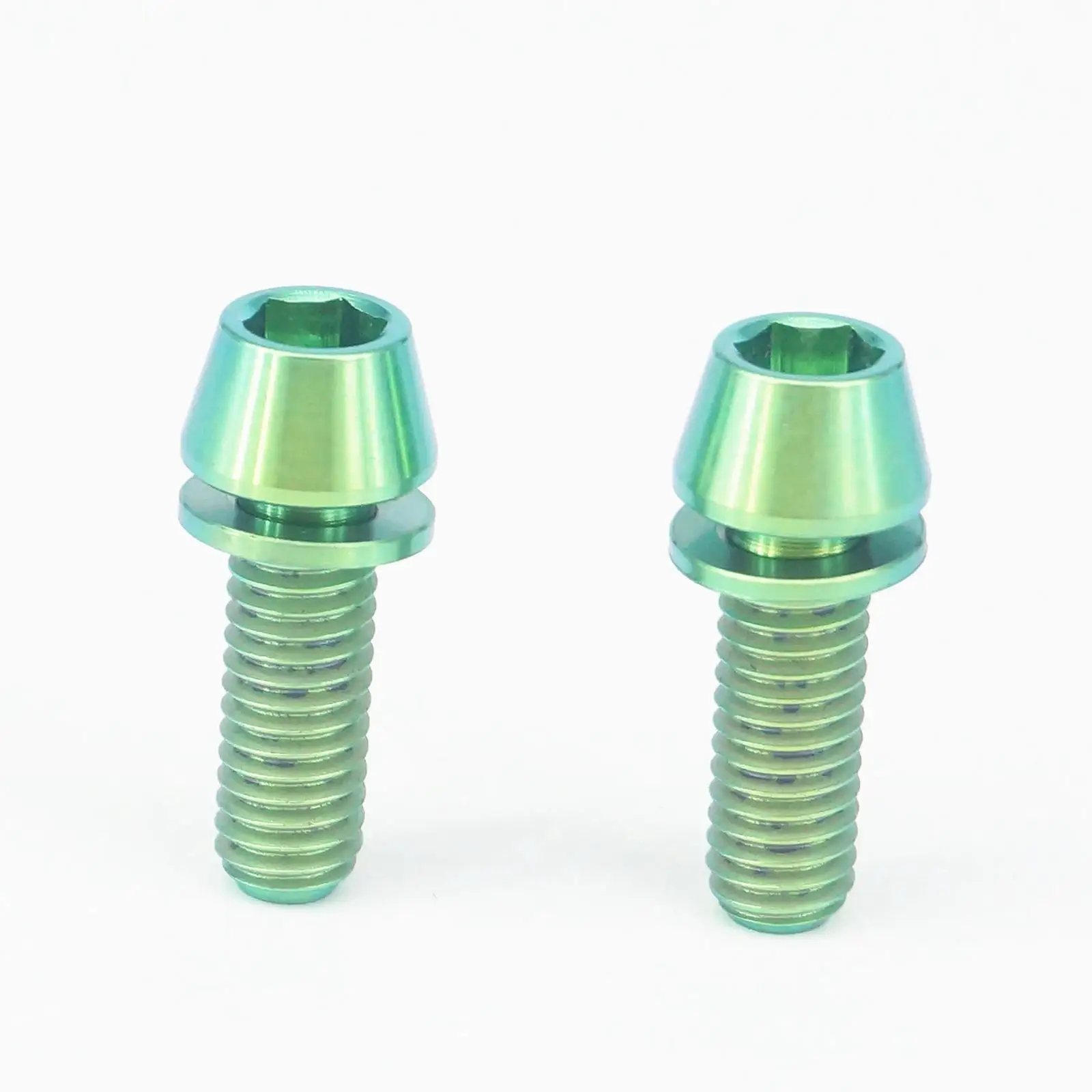 Titanium M5 x 40mm Tapered Ti Bolt Taper Hex Allen Socket Head Screw GR5