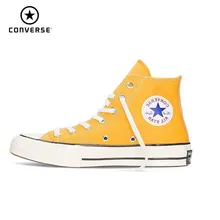 Converse Chuck Taylor Shoes New Original Men's Women Unisex Sneakers High Classic Skateboarding Shoes 159189C unique hand painted shoes converse chuck taylor hamburger high top canvas sneakers unique christmas gifts men women