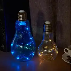 Светодиодные медные огни лампы дома жизни фонарь-ночник кнопка батареи лампа для декорации на свадьбу творческое освещение украшения