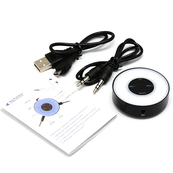 

2-In-1 Bluetooth Wireless Audio Transmitter Receiver 3.5Mm Bluetooth Adapter Hands-Free Phone + Music Player