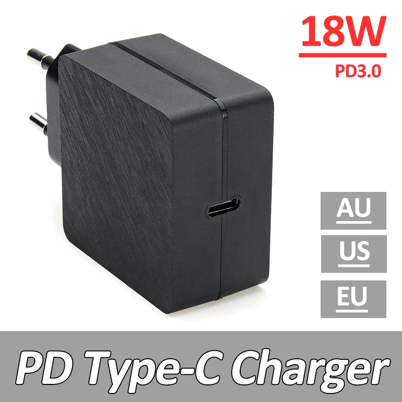 

45W PD Type-C Fast Charger Travel Wall Quick Charger USB Charger 3.0 AU US EU Plug Charger for Xiaomi Mobile Phone