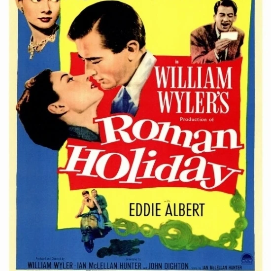 Roman Holiday Movie Poster Print (27 x 40) | Дом и сад