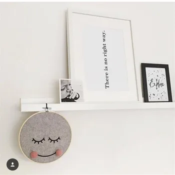 

New Arrivals INS Nordic style felt smiley tent hanging home wall decoration children's room decoration photography props