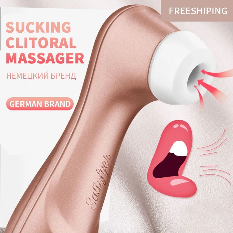 German satisfyer pro 2 Sucking Vibrators G spot Clit Stimulation Vibration Nipple Sucker Erotic Adult