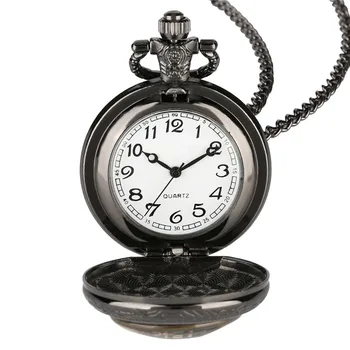 

Reloj Mujer Retro Quartz Watch for Men Woman House Pattern Pocket Watches for Teenagers Quartz Pocket Watch Analog Pendant