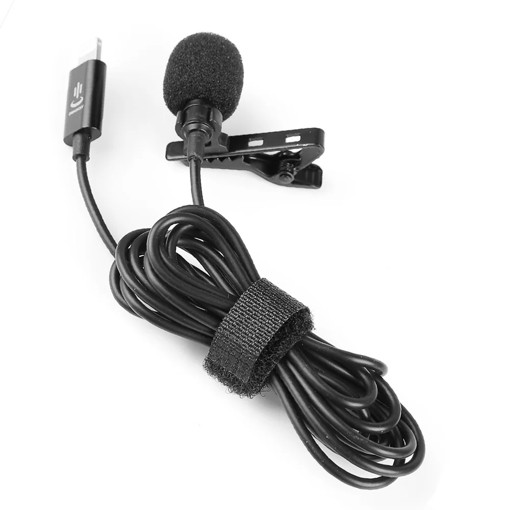 YC-LM10 II Мини портативный микрофон конденсаторный клип на лацкане петличный микрофон проводной Mikrofo/Microfon для iPhone X 8 7 CANON