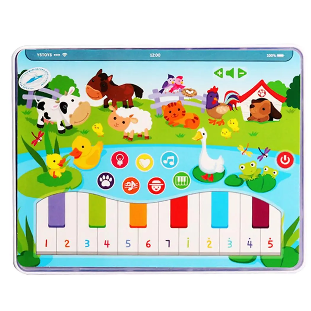 Kids 7 Modes English Tablet Learning Machine > 3 years old Educational Study Battery Toy As picture | Игрушки и хобби