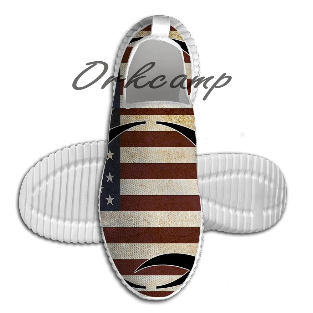

Qarmy Qanon Where We Go One American Flag Running Shoes Walking Shoes Summer Comfortable Light Weight Jogging Yoga Shoes