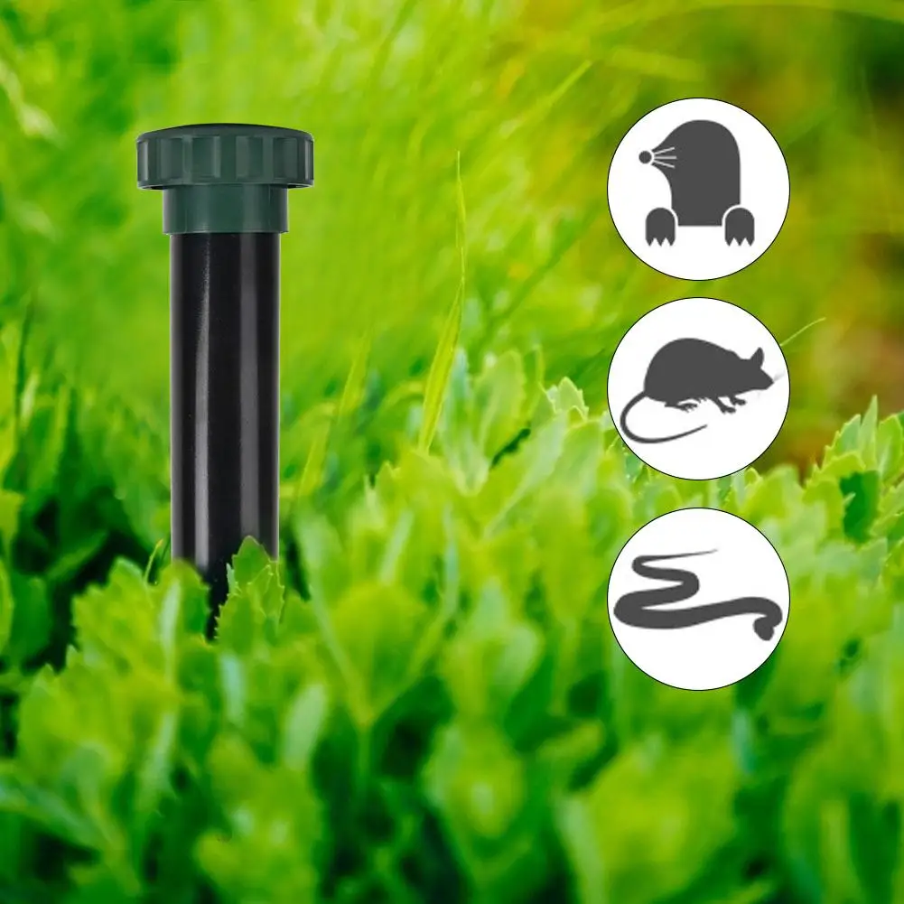

Outdoor Garden Ultrasonic Mouse Repeller Waterproof Ultrasonic Mice Snakes Repellent Eco-Friendly Pest Repeller