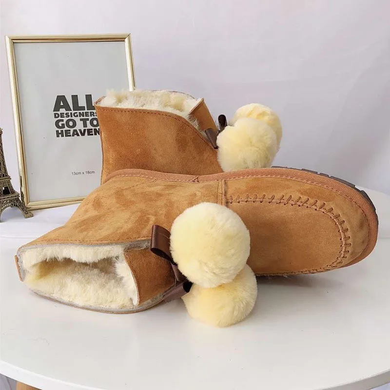 Sn Femmes Bérets Automne En Chaussures Vache Véritable 2018 Pas Pour Caoutchouc gray Style Red Nouveau Cher Printemps Demi pink Peau De chestnut Laine noir Les Cuir Bottes wxwp0n1qr