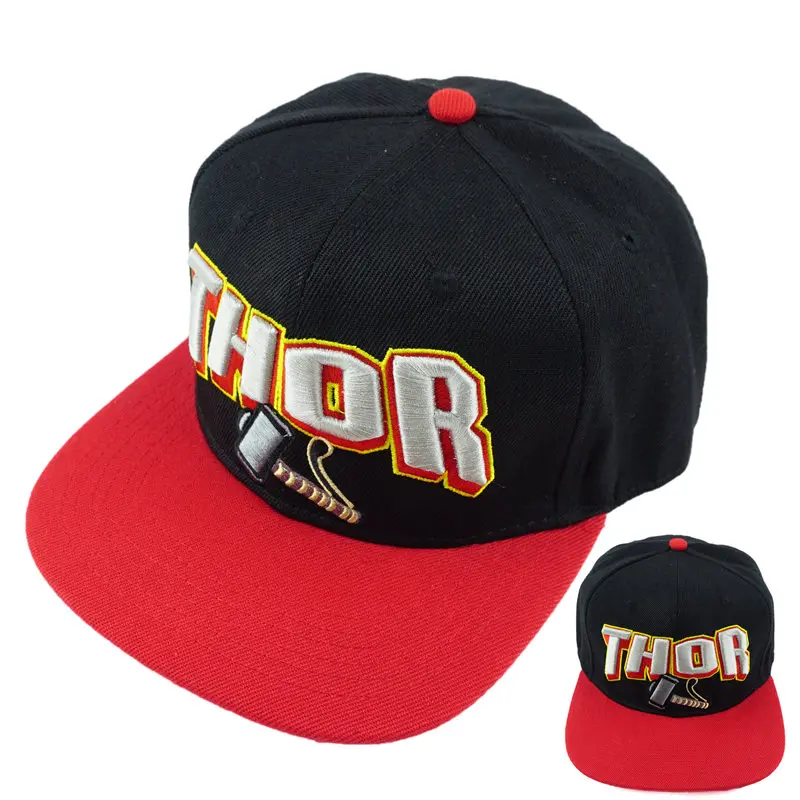 

Thor Hat Baseball Snapback Caps Adjustable Hip Hop Hats For Adult Men Women Boys Cosplay Accessories Gift 0726