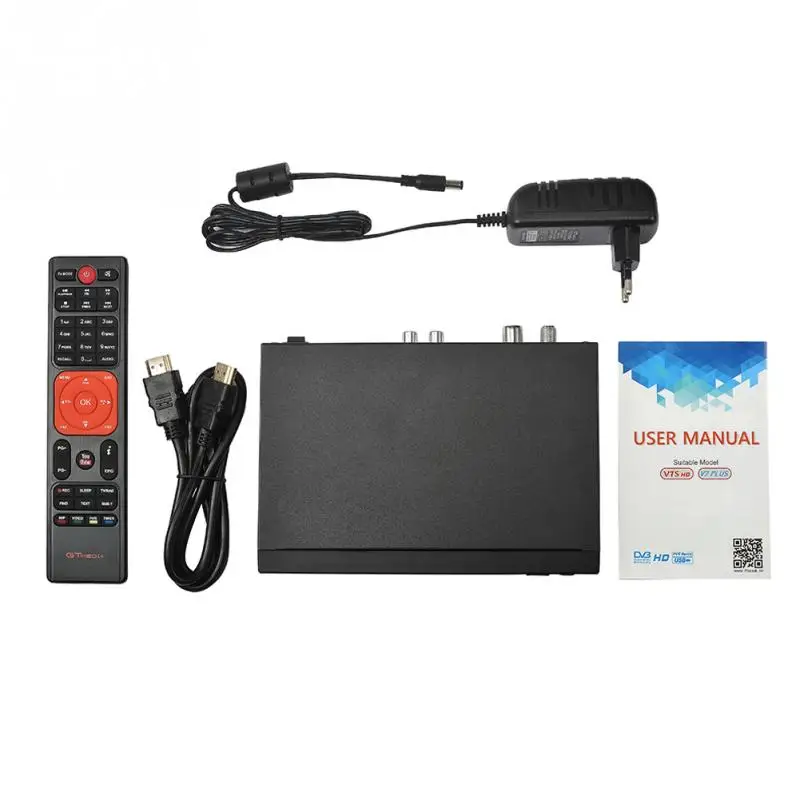 

New Hot Set-top Boxes Support H.265 TV Receiver Dongle Satellite Built Wifi DVB-T2 Set-top Boxes USB Satellite Receiver &