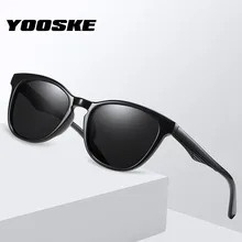 YOOSKE Классические поляризованные солнцезащитные очки для мужчин, Винтажные Солнцезащитные очки для вождения, солнцезащитные очки для женщин, женские, мужские, ретро очки, UV400