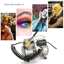 KKmoon Портативный Распылитель Дозатор Air компрессорная установка для Art Татуировка-Картина корабль Спрей модель красивая аэрография Наборы