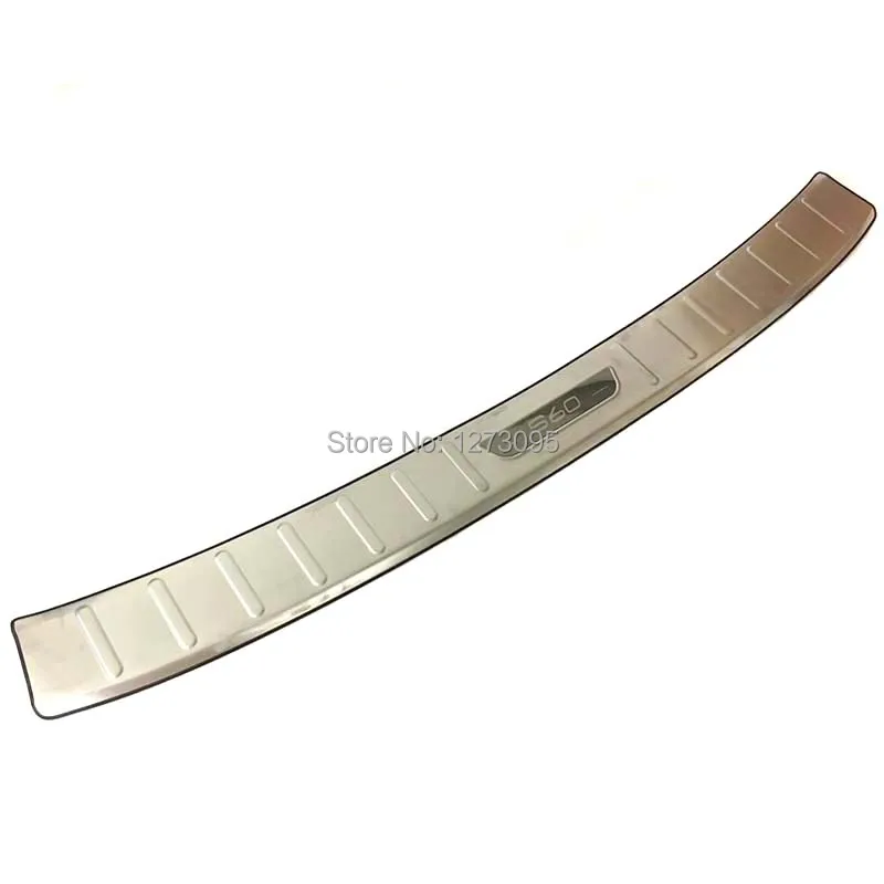

For Volvo S60L 2018 2019 Stainless Steel Exterior Rear Bumper Protector Trunk Guard Plate Cover Sticker Car Styling Accessories