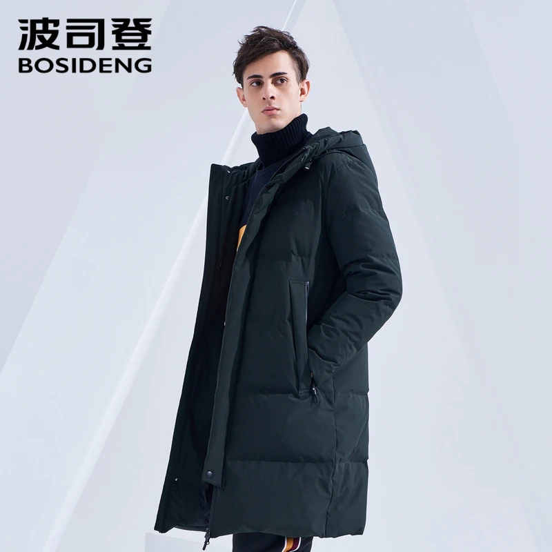 BOSIDENG long down jacket men's cold winter hooded warm outerwear 2018 new casual thicken high quality down coat B80142537DS BOSIDENG long down jacket men's cold winter hooded warm outerwear 2018 new casual thicken high quality down coat B80142537DS