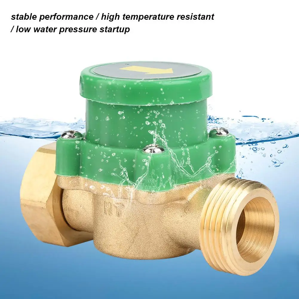 

Electronic Water Flow Switch 220V G3/4-G3/4 Thread Water Pump Switch Flow Sensor Automatic Control Switch