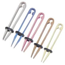 Титановый Пинцет tc4 ti EDC зубчатый зажим Карманный Многофункциональный гаджет для путешествий мини-инструмент для походов на природе