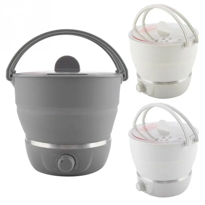 110 240V Multifunctional Foldable Electric Caldron Portable Pot