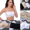 Womens Strapless Bra Bandeau Tube Top Removable Pads Seamless Crop Colors New ► Photo 3/6