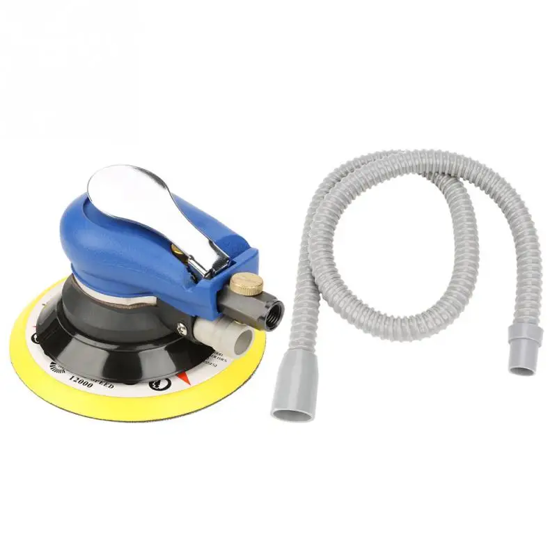 Buy 5in/6in Round Sander Vacuum Cleaner Pneumatic Polishing Machine With Vacuum