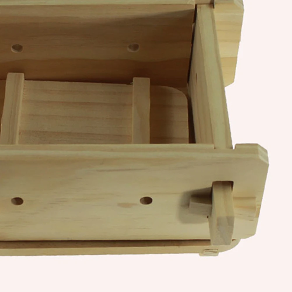 Removable Wooden Tofu Press 16*12*9cm Homemade Tofu Mold DIY Tofu Box With Pressure Tofu Press Kit Kitchen Cooking Accessoires