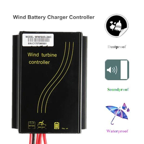 

12V 200/300/400W Wind T urbine Controller Wind Battery Charge Controller Regulator Wind Turbines