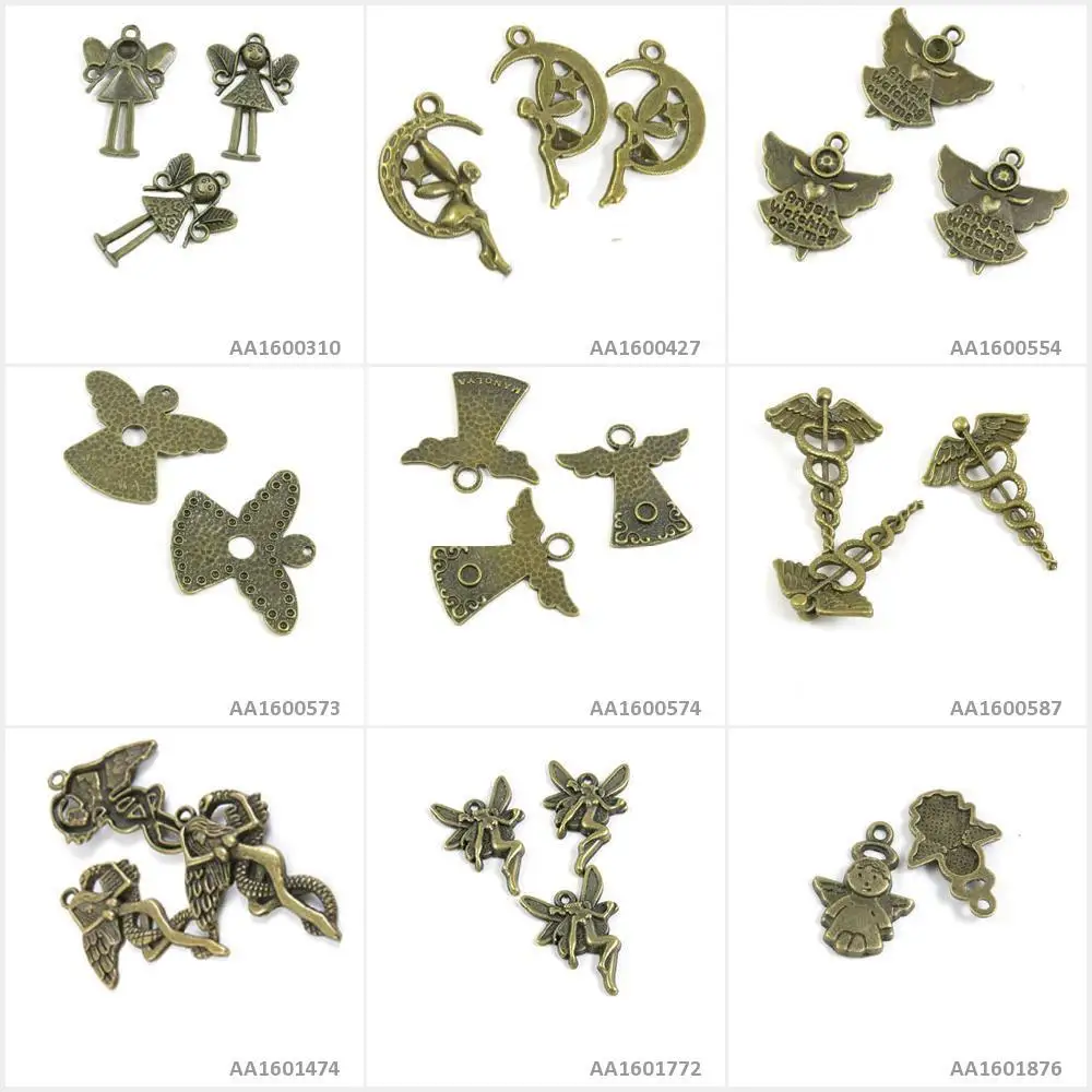 Fairy Wand Charm//Pendant Tibetan Antique Silver 26mm 30 Charms Accessory Crafts