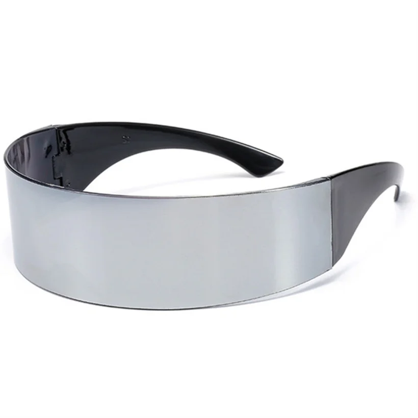 XojoX солнцезащитные очки для мужчин и женщин, модная резинка для волос, черные, серебристые оттенки, плоский верх, новинка, вечерние, забавные, необычные, Eeyglasses
