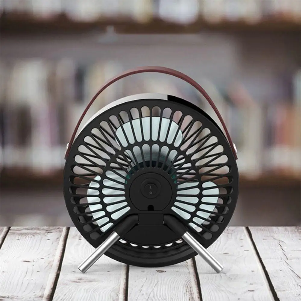 

Summer Cooling Fan Household Desktop Air Conditioner Fan Ventilator 3 Blades USB 140mm Large Size 2 Colors Available Portable