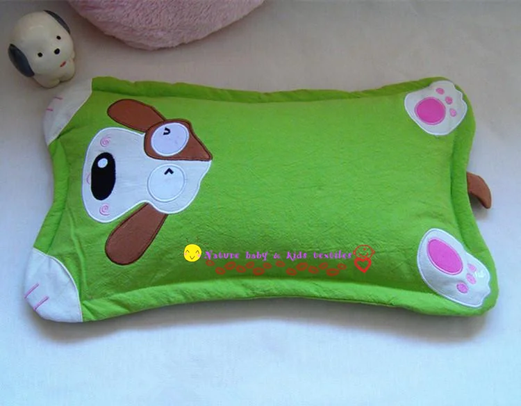 Buckwheat Pillow Dog long ear - Green