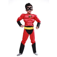 The Incredible Kid Muscle Cosplay The Fastest Dash Classic Child Boys Superhero Costume new arrival child boys the avengers superhero muscle thor costume