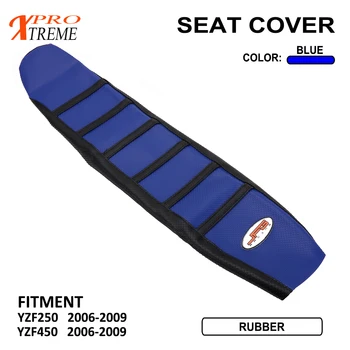 

New Blue Gripper Soft Seat Cover For Yamaha YZF250 YZF450 YZ250F YZ450F 06-09 Motorcycle Motocross Enduro Dirt Bike Off Road
